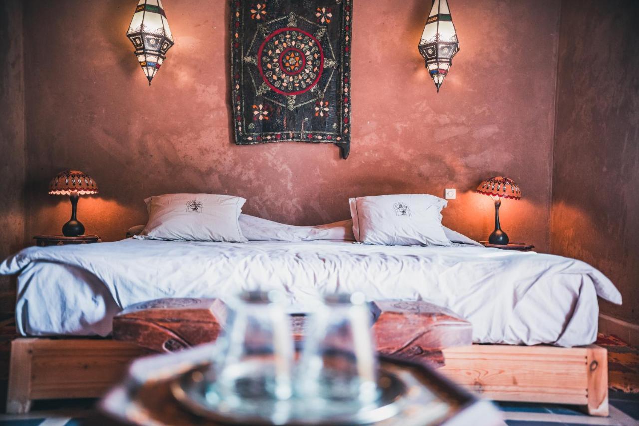 Dar Azawad Hotel M'Hamid Bagian luar foto