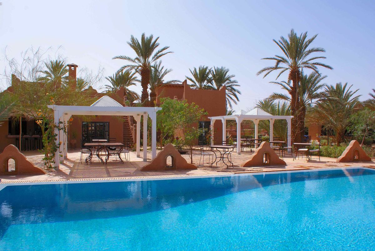 Dar Azawad Hotel M'Hamid Bagian luar foto