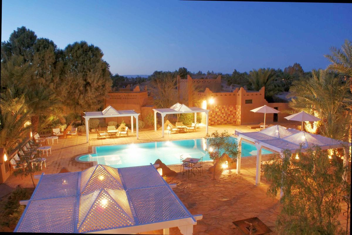 Dar Azawad Hotel M'Hamid Bagian luar foto